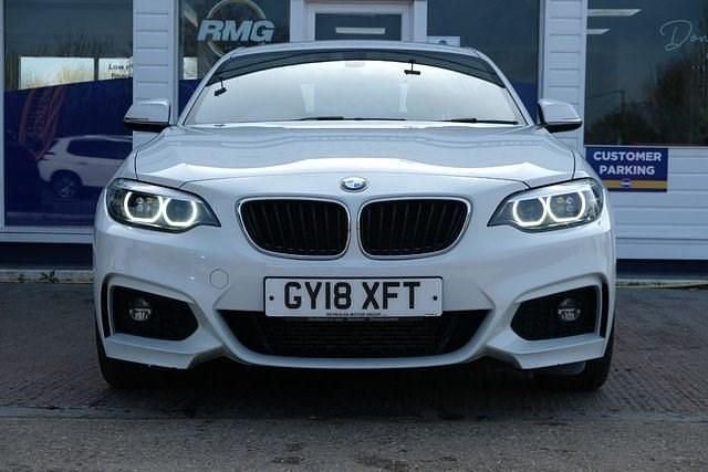 Used BMW 218 M Sport 150 HP (110 kW) 2018 White Coupe