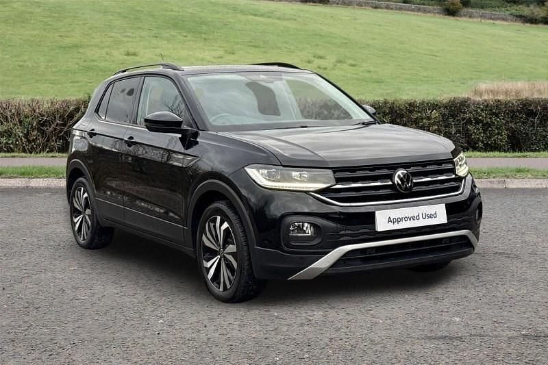 Black Used 2023 VW T-Cross Black Edition SUV | £16,190 (Fair price) - Image 1/4