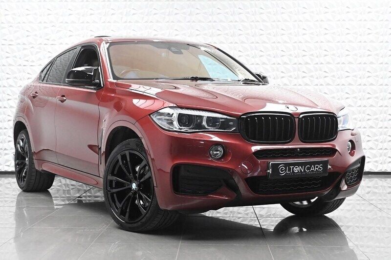 Red Used 2016 BMW X6 M Sport SUV | £17,950 (Fair price) - Image 1/4