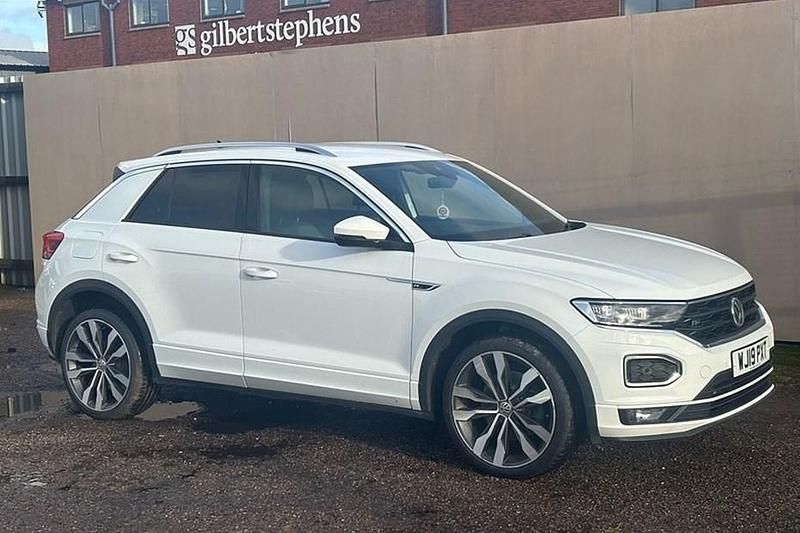 White Used 2019 VW T-Roc R-line SUV | £15,450 (Fair price) - Image 1/1