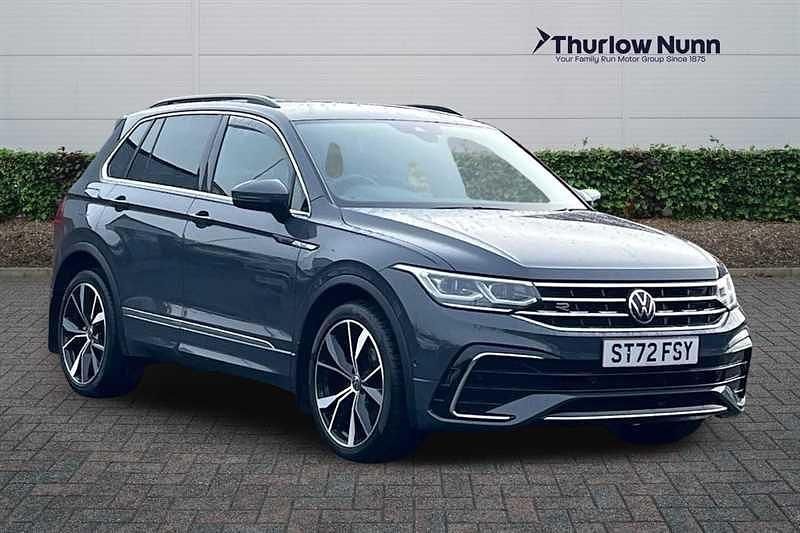 Grey Used 2022 VW Tiguan R-line SUV | £26,899 (Fair price) - Image 1/4