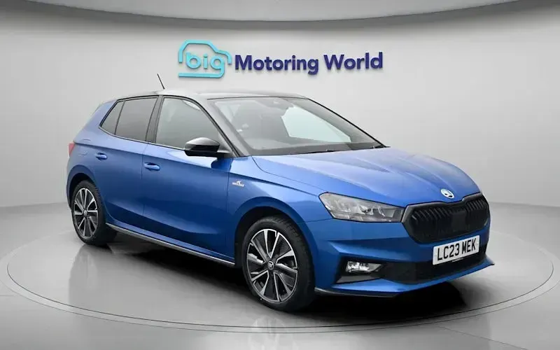 Used Skoda Fabia Monte Carlo 150 HP (110 kW) 2023 Blue Hatchback