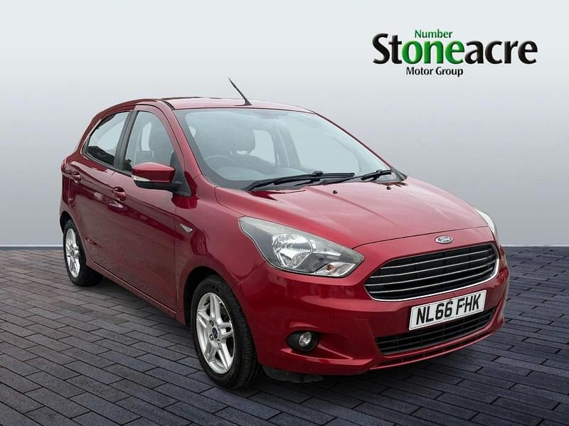 Red Used 2016 Ford Ka Plus Zetec Hatchback | £6,795 (Fair price) - Image 1/2