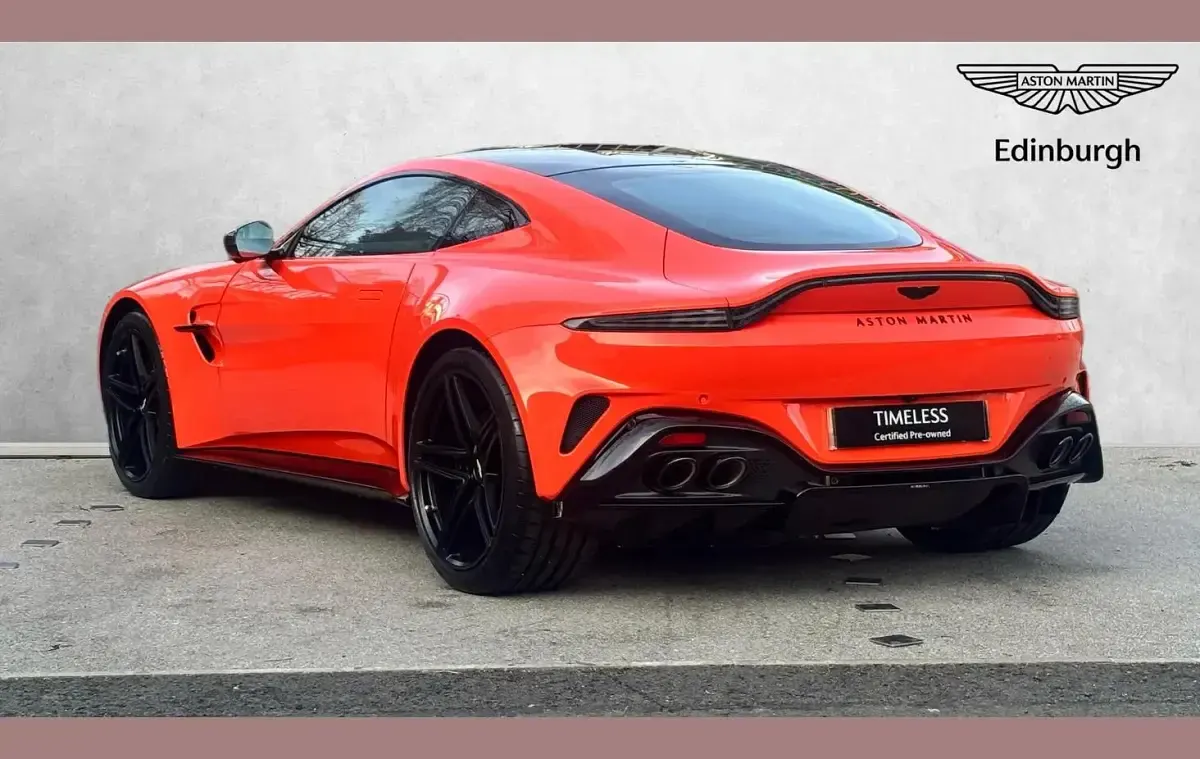 Used Aston Martin Vantage 665 HP (489 kW) 2025 Orange Coupe