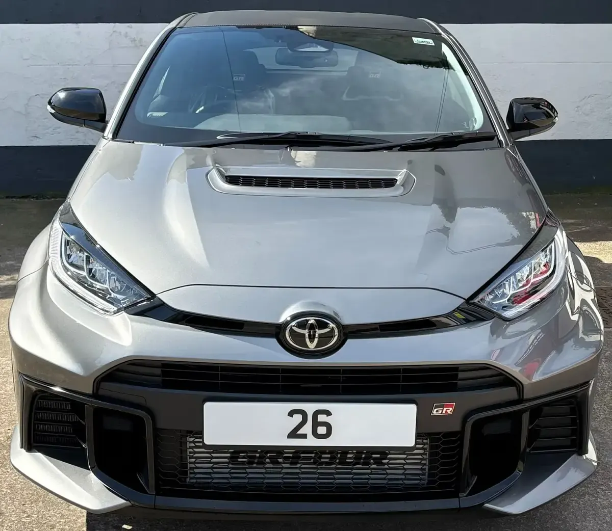 New Toyota Yaris Aero 276 HP (202 kW) 2026 Grey Hatchback