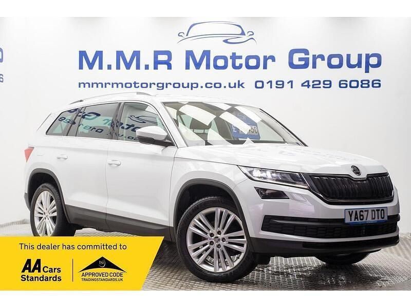 Used Skoda Kodiaq 150 HP (110 kW) 2017 White SUV