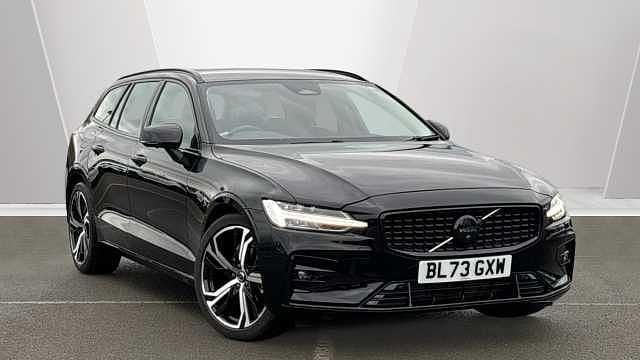 Black Used 2023 Volvo V60 Plus Estate | £29,750 (Fair price) - Image 1/3