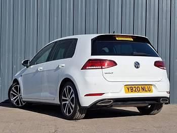 Used VW Golf VII R-line Edition 150 HP (110 kW) 2020 White Hatchback
