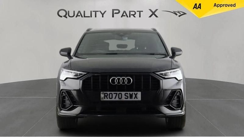 Used Audi Q3 S-Line 150 HP (110 kW) 2020 Black SUV