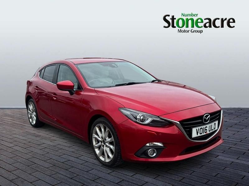 Red Used 2016 Mazda 3 Inclusive Hatchback | £7,999 (Good price) - Image 1/4