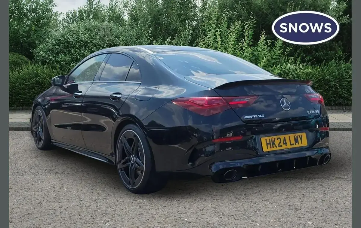 Used Mercedes CLA35 AMG Premium Plus 301 HP (221 kW) 2024 Black Coupe