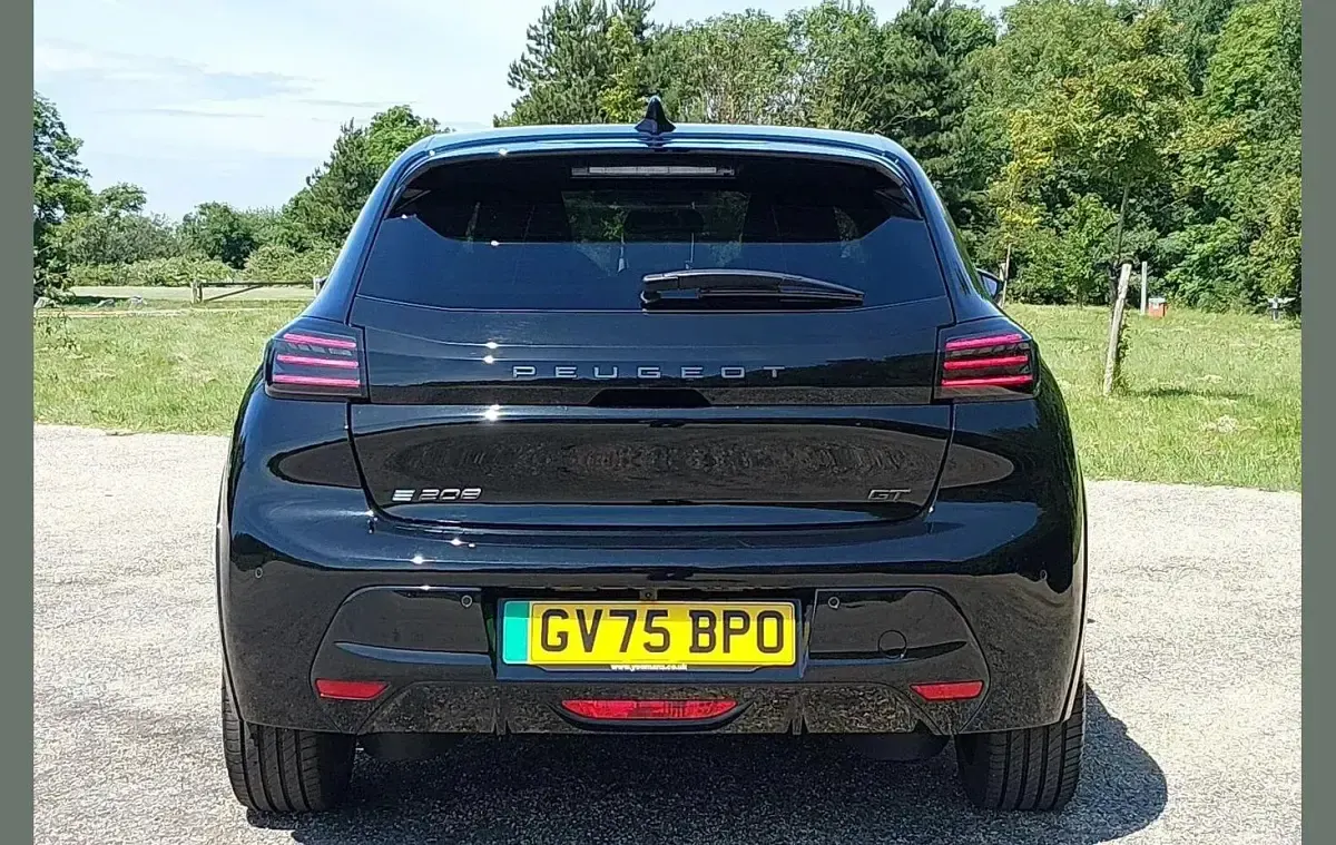 Used Peugeot e-208 GTi 113 kW (154 HP) 2025 Black Hatchback