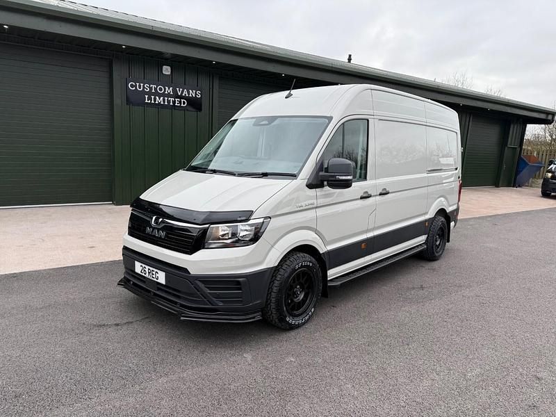 New MAN TGE 2026 Grey Van