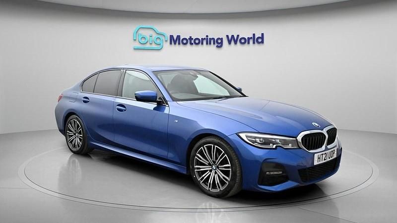 Used BMW 320 M Sport 184 HP (135 kW) 2021 Blue Sedan