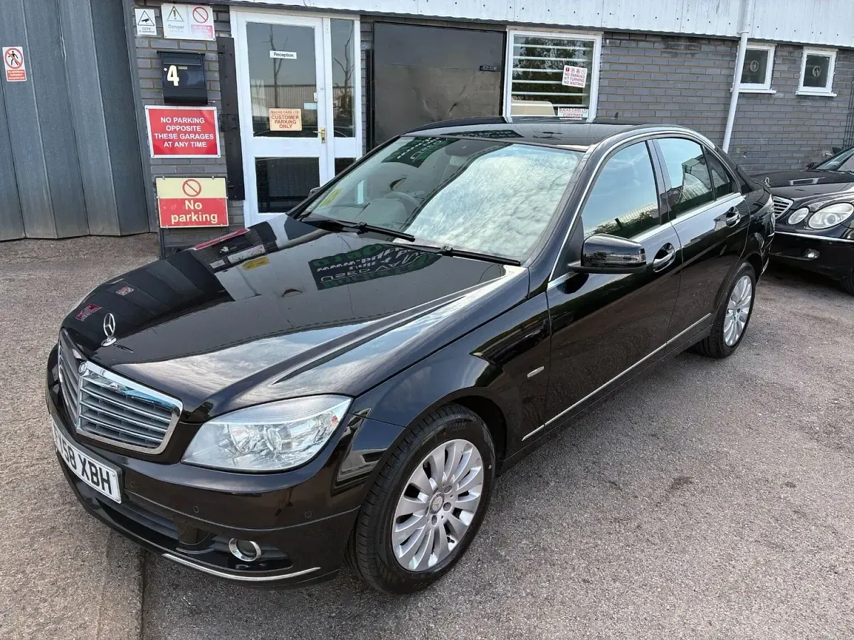 Used Mercedes C200 Elegance 2008 Black Sedan