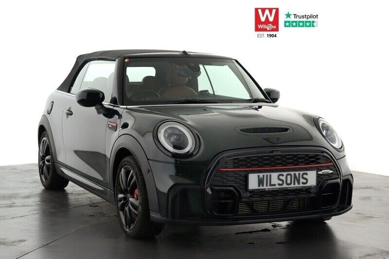 Green Used 2022 Mini John Cooper Works Cabriolet Cabriolet | £26,599 (Expensive) - Image 1/4