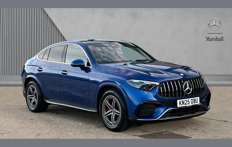 Blue Used 2025 Mercedes GLC43 AMG Premium Plus SUV | £69,145 - Image 1/4