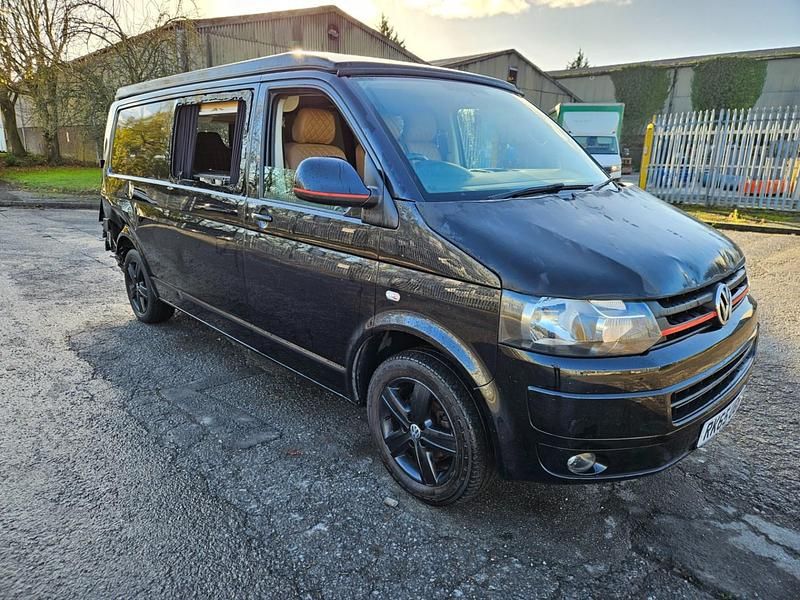 Used VW T6 Highline 140 HP (102 kW) 2015 Black Van