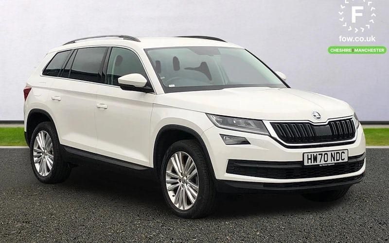 White Used 2020 Skoda Kodiaq SE L SUV | £21,799 (Fair price) - Image 1/4