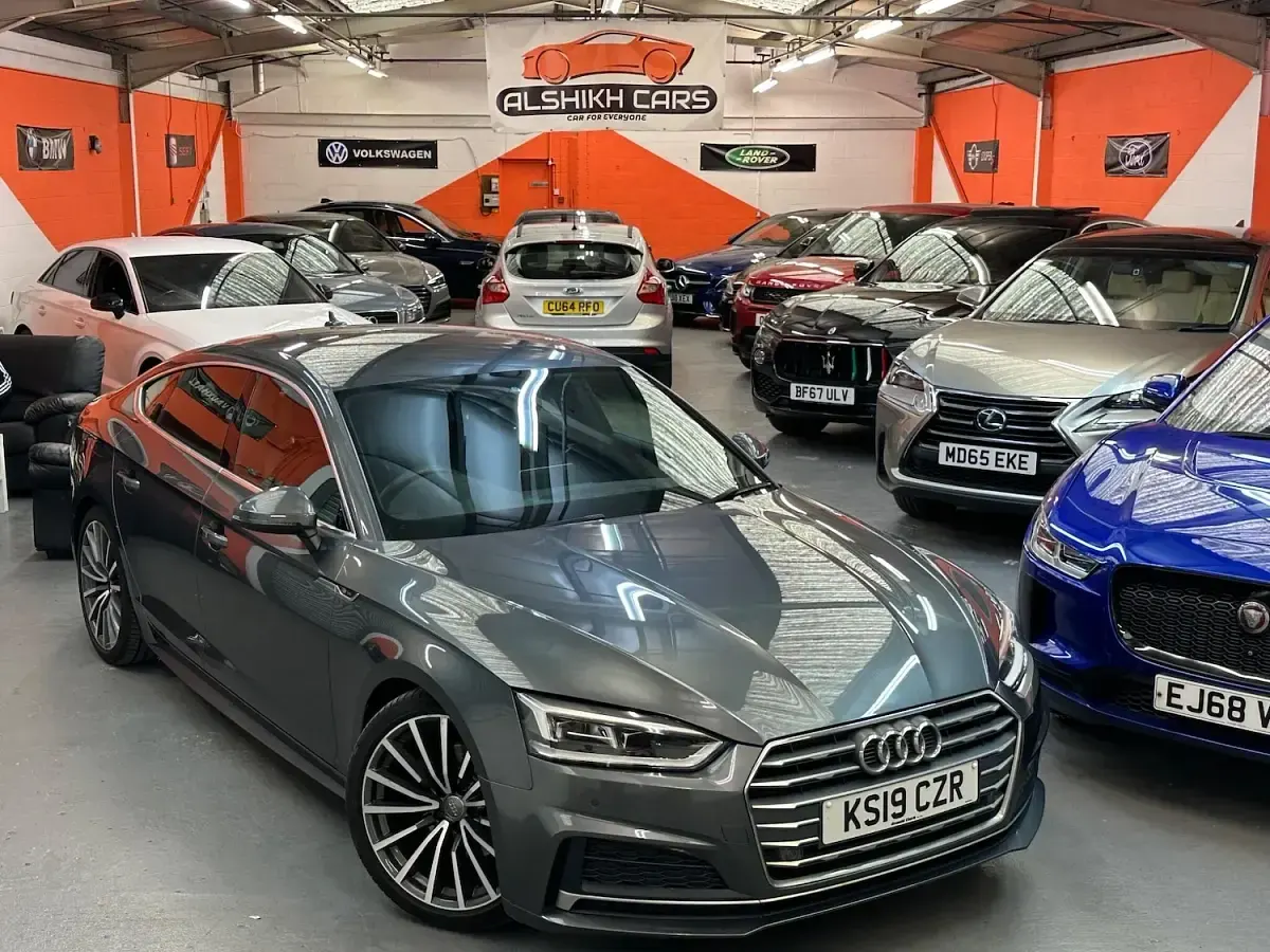 Used Audi A5 Sportback S-Line 190 HP (139 kW) 2019 Grey Hatchback