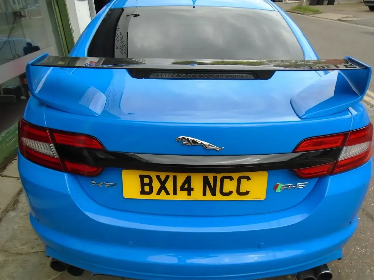Used Jaguar XFR-S Supercharged 2014 Blue Sedan