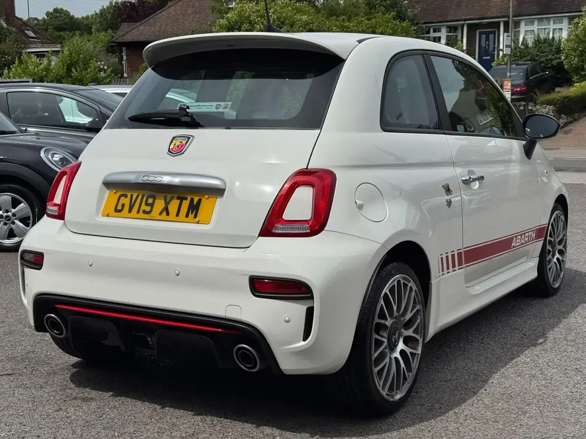 Used Abarth 595 2019 White Hatchback