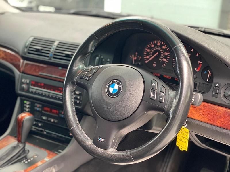 Used BMW 525 2002 Blue Sedan