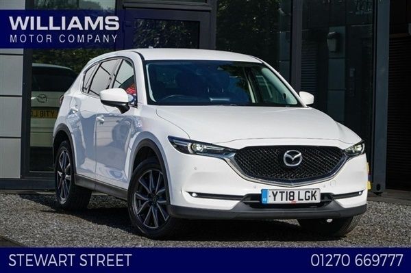 White Used 2018 Mazda CX-5 Inclusive SUV | £10,490 (Fair price) - Image 1/1