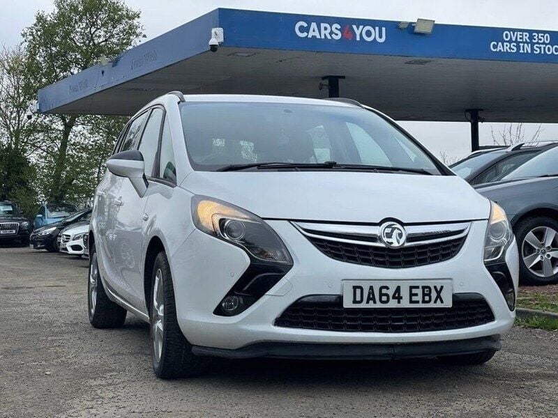 White Used 2014 Vauxhall Zafira Tourer MPV | £4,995 (Fair price) - Image 1/4