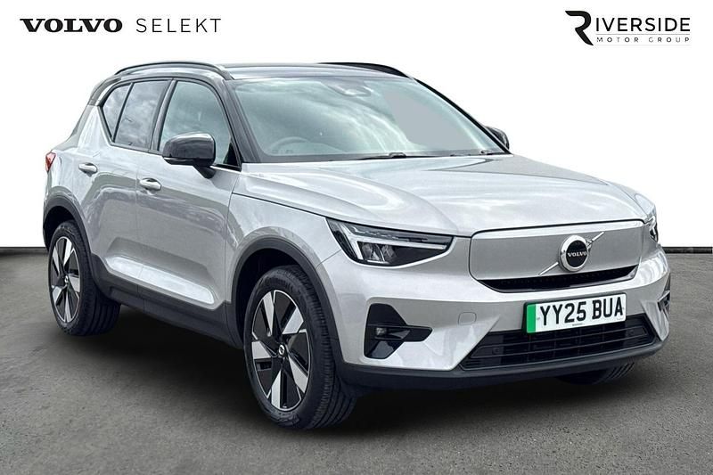 Silver New 2025 Volvo EX40 Plus SUV | £35,995 - Image 1/4