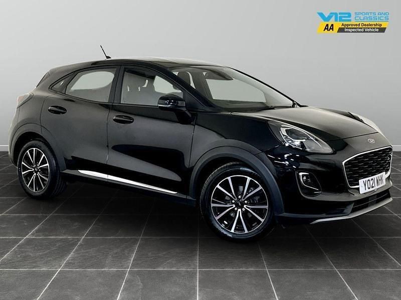 Black Used 2021 Ford Puma Titanium SUV | £11,995 (Super price) - Image 1/2