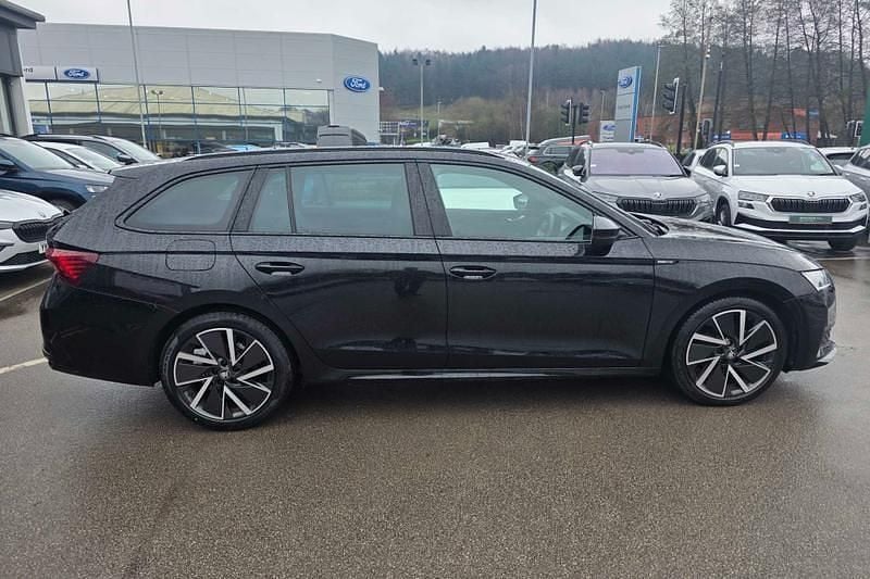 Used Skoda Octavia SportLine 110 HP (80 kW) 2025 Black Estate
