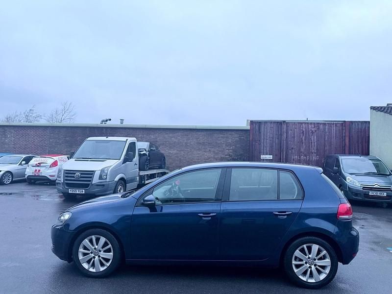 Used VW Golf VI 2011 Blue Hatchback