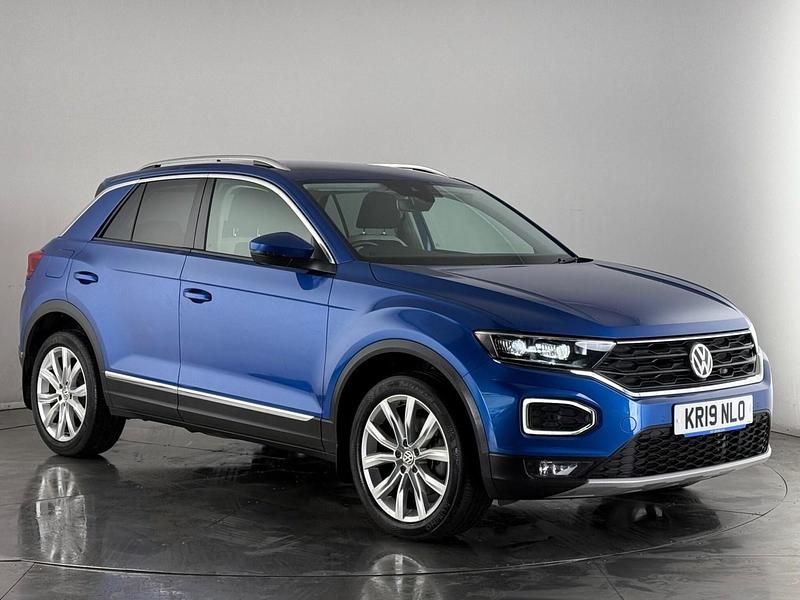 Blue Used 2019 VW T-Roc SEL SUV | £16,700 (Good price) - Image 1/4