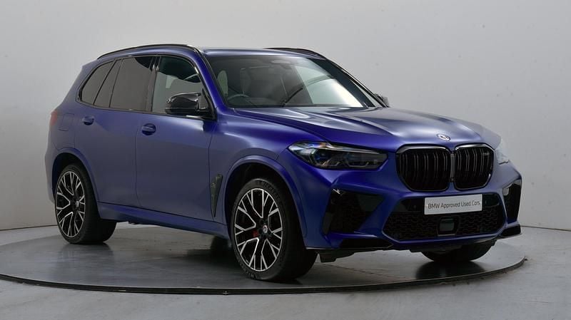 Blue Used 2023 BMW X5 M Competition Edition SUV | £79,995 (Fair price) - Image 1/4