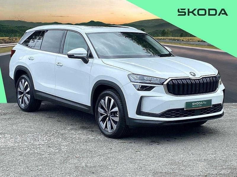 White Used 2025 Skoda Kodiaq SE L SUV | £36,899 (A bit pricey) - Image 1/4
