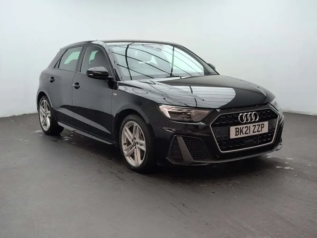 Used Audi A1 Sportback S-Line 2021 Black Hatchback