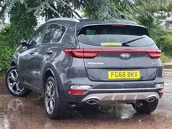 Used Kia Sportage GT-Line 130 HP (95 kW) 2018 Grey SUV