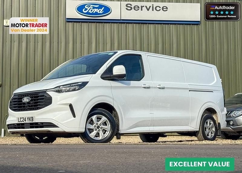White Used 2024 Ford Transit Custom Limited Van | £25,994 (Good price) - Image 1/4