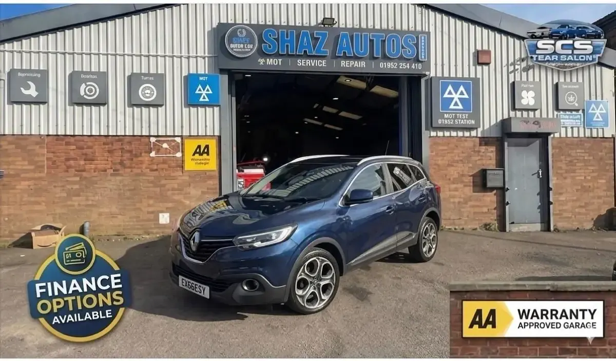 Second-hand Renault Kadjar Dynamique 110 CP (80 kW) 2016 Albastru SUV