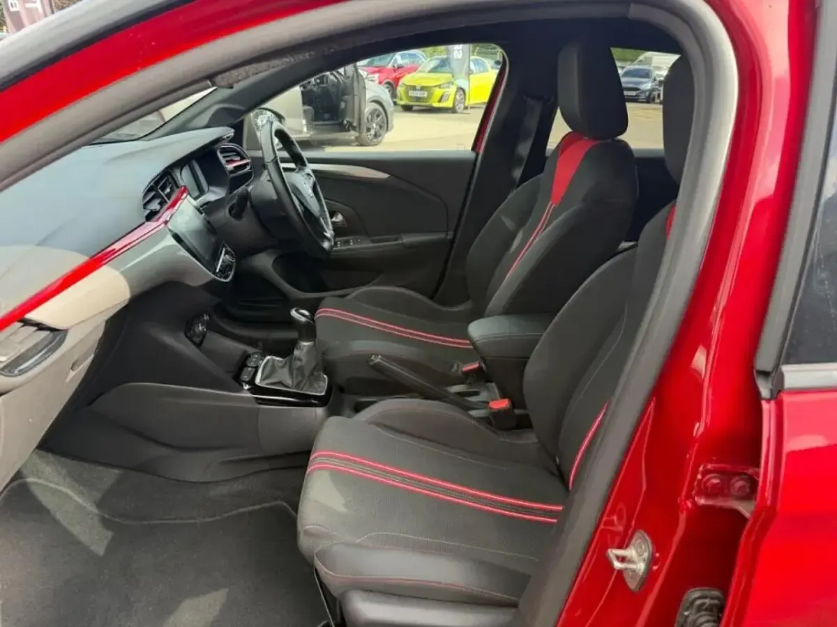 Used Vauxhall Corsa 74 HP (54 kW) 2023 Red Hatchback