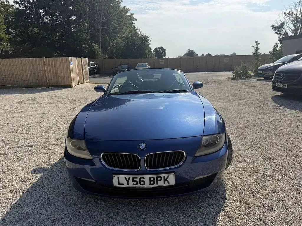 Used BMW Z4 150 HP (110 kW) 2006 Blue Cabriolet