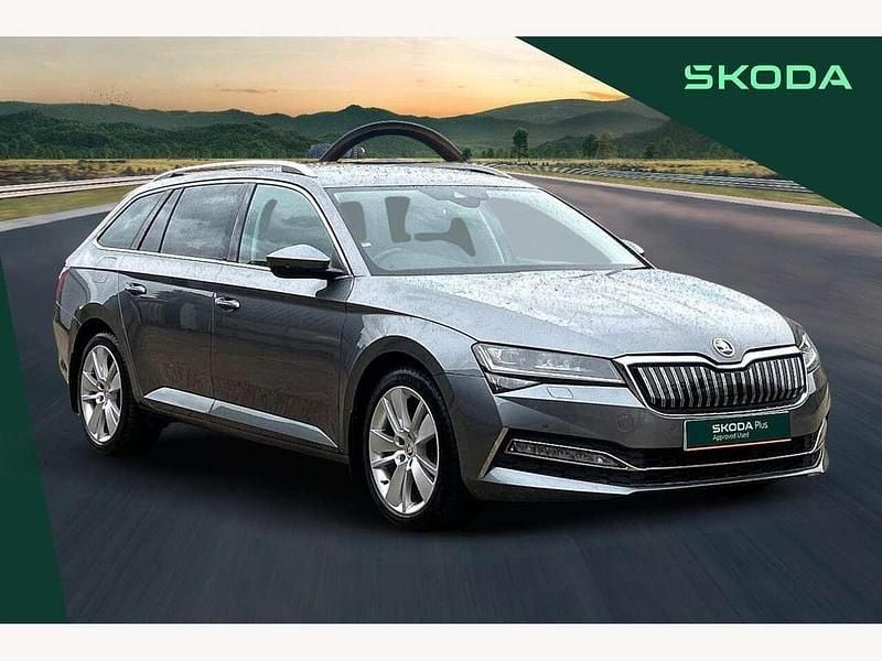 Grey Used 2021 Skoda Superb SE L Estate | £19,900 (A bit pricey) - Image 1/3