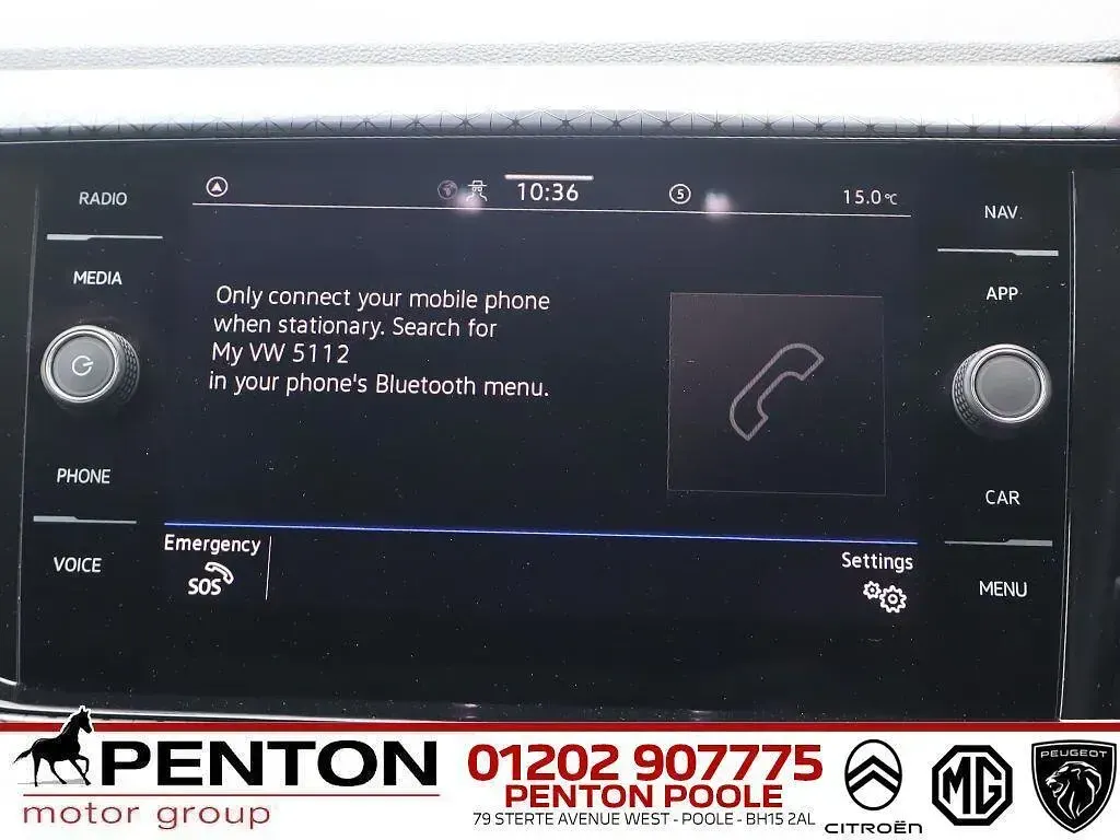 Used VW T-Cross SEL 110 HP (80 kW) 2023 Blue SUV