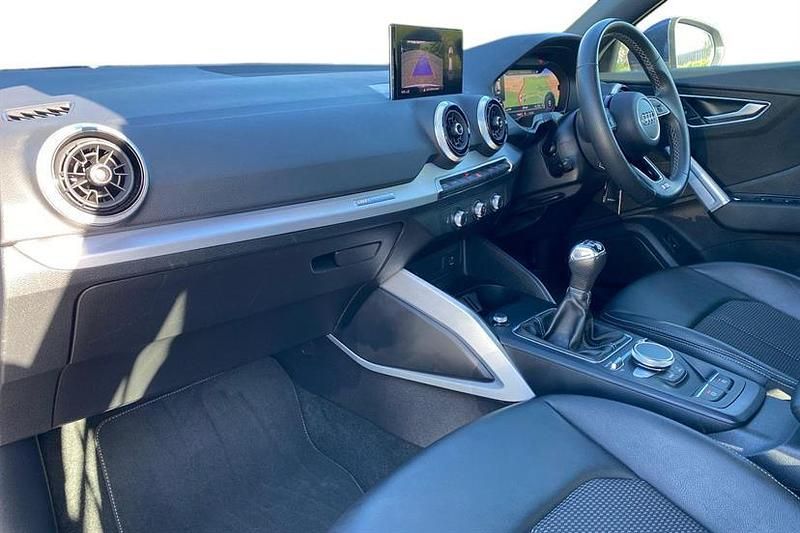 Used Audi Q2 S-Line 150 HP (110 kW) 2022 Navarra blue SUV