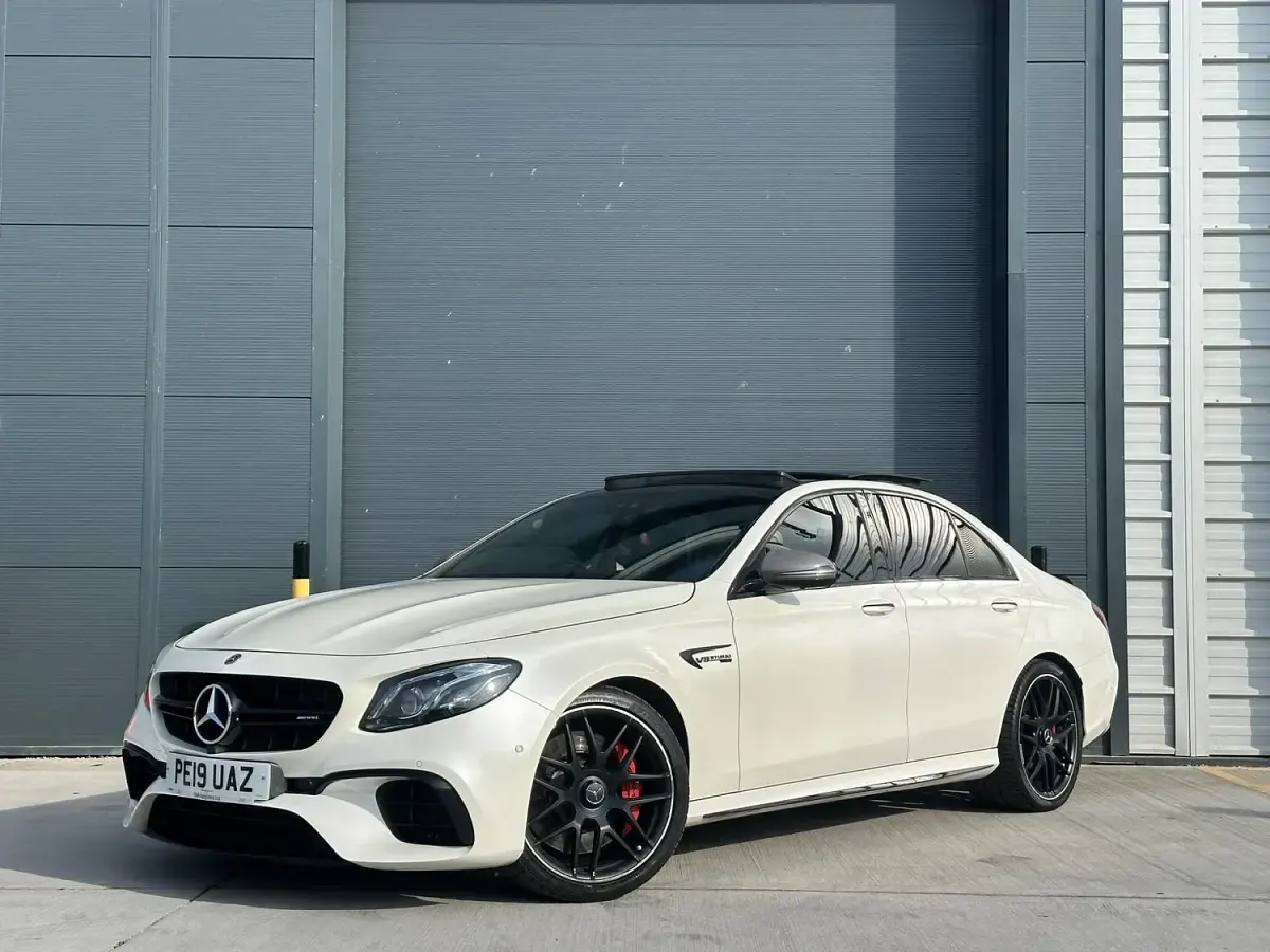 Used Mercedes E63 AMG AMG 2019 White Sedan