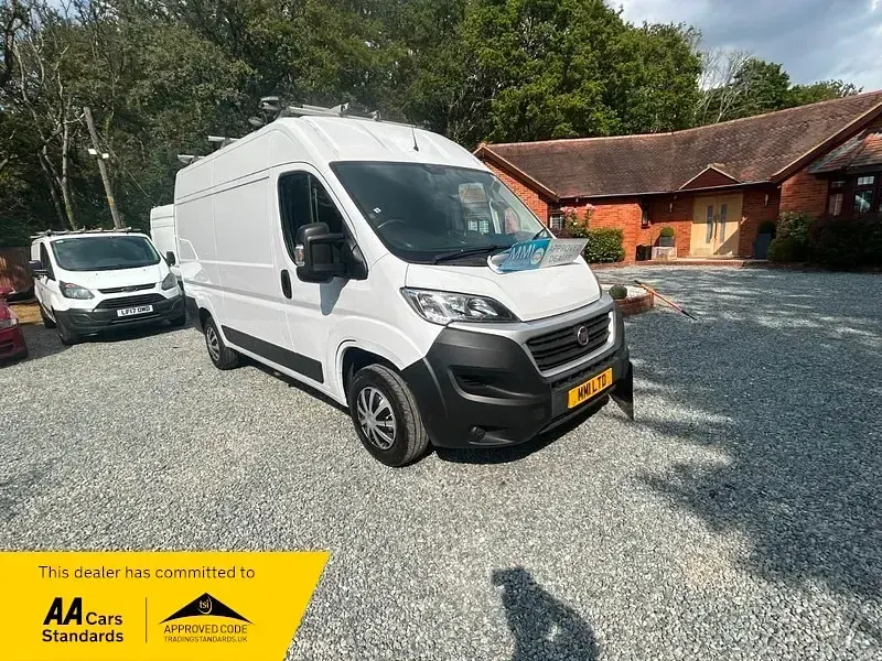 Used Fiat Ducato S 115 HP (84 kW) 2019 White Van