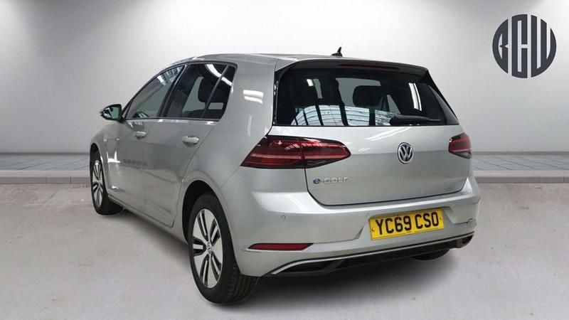 Used VW e-Golf 99 kW (135 HP) 2019 Silver Hatchback