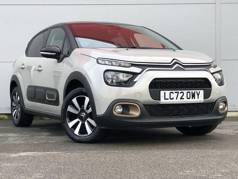 Beige Used 2022 Citroën C3 PureTech Hatchback | £10,595 (Fair price) - Image 1/3