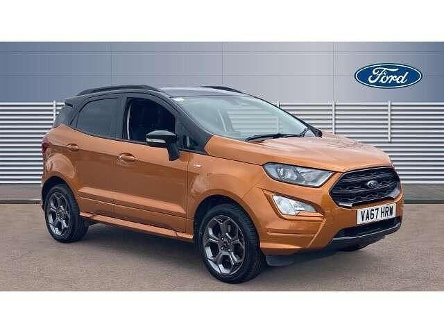 Orange Used 2018 Ford Ecosport ST-Line SUV | £8,956 (Fair price) - Image 1/4